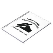 Ik heb geen slecht handschrift. Ik heb mijn eigen Notitieboek (Linkerzijde)