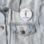 Ik heb geen slechte gewoonten ronde button 5,7 cm (In situ)