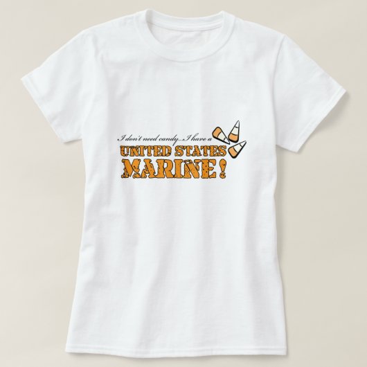 Ik heb geen snoep nodig... t-shirt (Design voorkant)