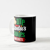Ik heb geen spijt van grappige kerst. koffiemok (Voorkant links)