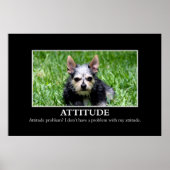 Ik heb geen standvastig probleem [XL] Poster (Voorkant)