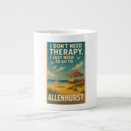 Ik heb geen therapie nodig, alleen Allenhurst Grote Koffiekop (Voorkant)