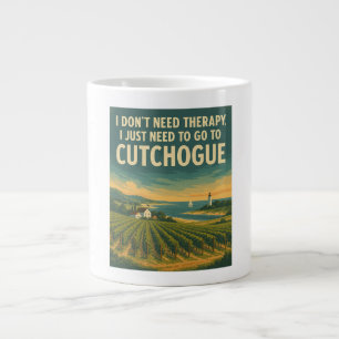 Ik heb geen therapie nodig, alleen Cutchogue Grote Koffiekop