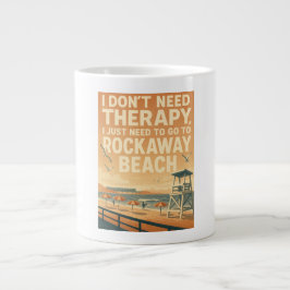 Ik heb geen therapie nodig, alleen Rockaway Beach Grote Koffiekop