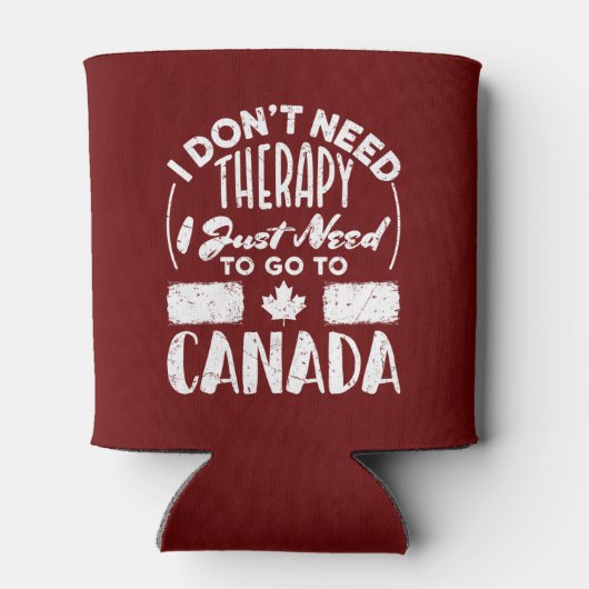 Ik heb geen therapie nodig die ik alleen maar naar blikjeskoeler (Achterkant)