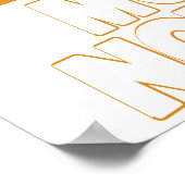 IK HEB GEEN THERAPIE NODIG Ford Mustang 1989 Notch Poster (Hoek)