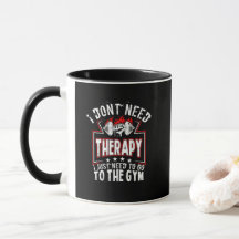 Ik heb geen therapie nodig - gewoon naar de gym ga
