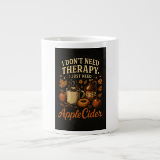 Ik heb geen therapie nodig, ik heb alleen appelcid grote koffiekop