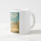 Ik heb geen therapie nodig, ik heb alleen Belle Ha Grote Koffiekop (Voorkant rechts)