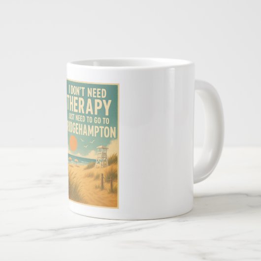 Ik heb geen therapie nodig, ik heb alleen Bridgeha Grote Koffiekop (Voorkant rechts)