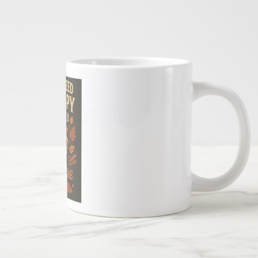 Ik heb geen therapie nodig, ik heb alleen een appe grote koffiekop (Rechts)