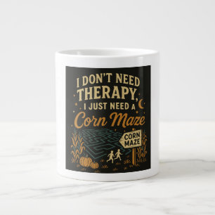 Ik heb geen therapie nodig, ik heb alleen een maïs grote koffiekop