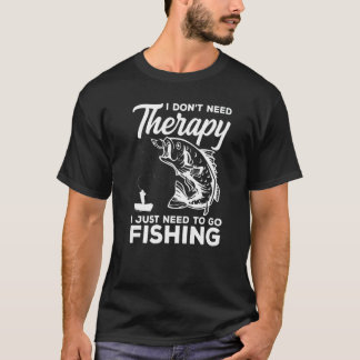 Ik heb geen therapie nodig. Ik heb alleen Ice Fish T-shirt