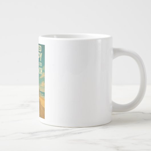 Ik heb geen therapie nodig, ik heb alleen Long Bea Grote Koffiekop (Rechts)