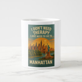 Ik heb geen therapie nodig, ik heb alleen Manhatta Grote Koffiekop
