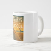 Ik heb geen therapie nodig, ik heb alleen Quogue n Grote Koffiekop (Voorkant rechts)