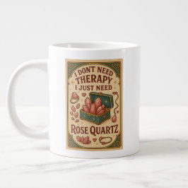 Ik heb geen therapie nodig, ik heb alleen roos kwa grote koffiekop