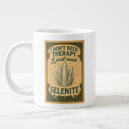 Ik heb geen therapie nodig, ik heb alleen seleniet grote koffiekop