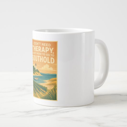 Ik heb geen therapie nodig, ik heb alleen Southold Grote Koffiekop (Voorkant rechts)