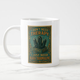 Ik heb geen therapie nodig, ik heb alleen zwarte t grote koffiekop
