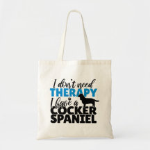 Ik heb geen therapie nodig, ik heb een Cocker Span