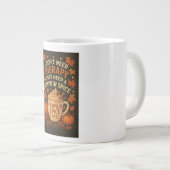 Ik heb geen therapie nodig, ik heb een pompoenspec grote koffiekop (Voorkant rechts)