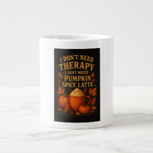 Ik heb geen therapie nodig, ik heb pompoenspecerij grote koffiekop