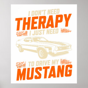 Ik heb geen therapie nodig, ik hoef alleen maar mi poster