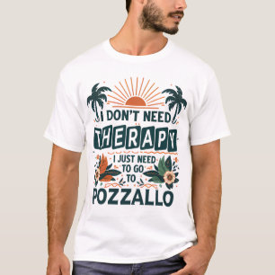 Ik heb geen therapie nodig Ik hoef alleen maar naa T-shirt