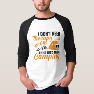 Ik heb geen therapie nodig, ik hoef gewoon te gaan t-shirt