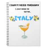 Ik heb geen therapie nodig, ik moet alleen naar It Notitieboek (Voorkant)