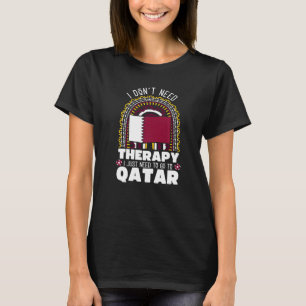 Ik heb geen therapie nodig. Ik moet alleen naar Qa T-shirt