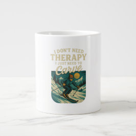 Ik heb geen therapie nodig, ik moet alleen snijden grote koffiekop