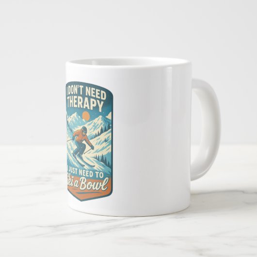 Ik heb geen therapie nodig, ik moet gewoon een kom grote koffiekop (Voorkant rechts)