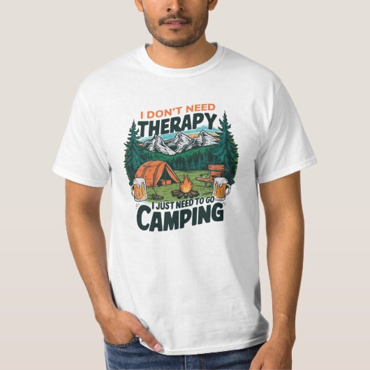 IK HEB GEEN THERAPIE NODIG, IK MOET GEWOON GAAN KA T-SHIRT (Voorkant)