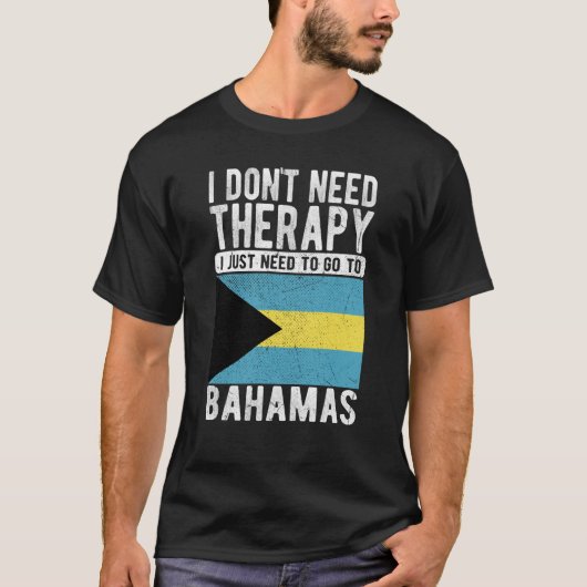 Ik heb geen therapie nodig. Ik moet gewoon naar Ba T-shirt (Voorkant)