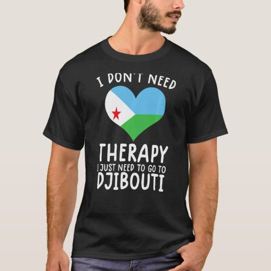 Ik heb geen therapie nodig. Ik moet gewoon naar Dj T-shirt (Voorkant)