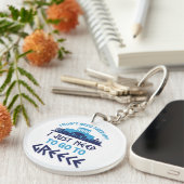 Ik heb geen therapie nodig. Ik moet gewoon naar Gr Sleutelhanger (Voorkant Rechts)