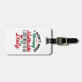 Ik heb geen therapie nodig. Ik moet gewoon naar It Bagagelabel (Voorkant horizontaal)