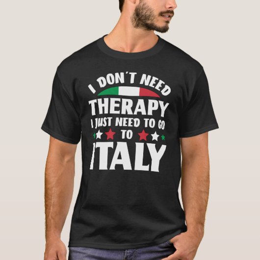 Ik heb geen therapie nodig. Ik moet gewoon naar It T-shirt (Voorkant)