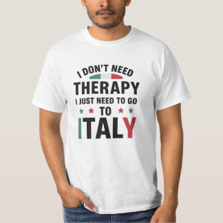 Ik heb geen therapie nodig, ik moet gewoon naar It T-shirt