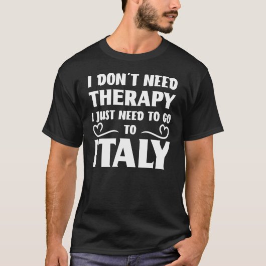 Ik heb geen therapie nodig. Ik moet gewoon naar It T-shirt (Voorkant)