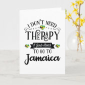 Ik heb geen therapie nodig, ik moet gewoon naar Ja Kaart (Gele Bloem)