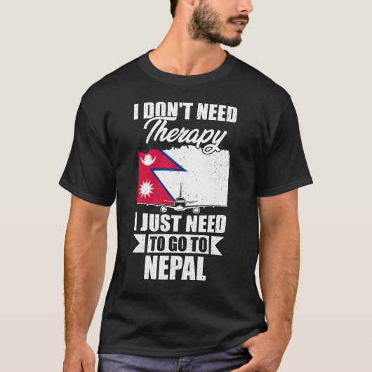 Ik heb geen therapie nodig. Ik moet gewoon naar Ne T-shirt (Voorkant)