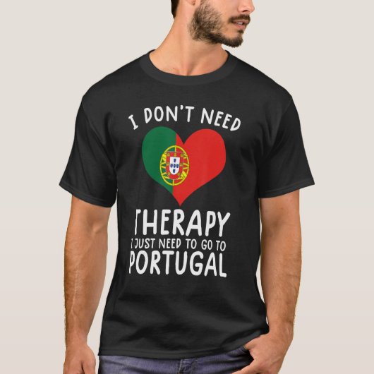 Ik heb geen therapie nodig. Ik moet gewoon naar Po T-shirt (Voorkant)