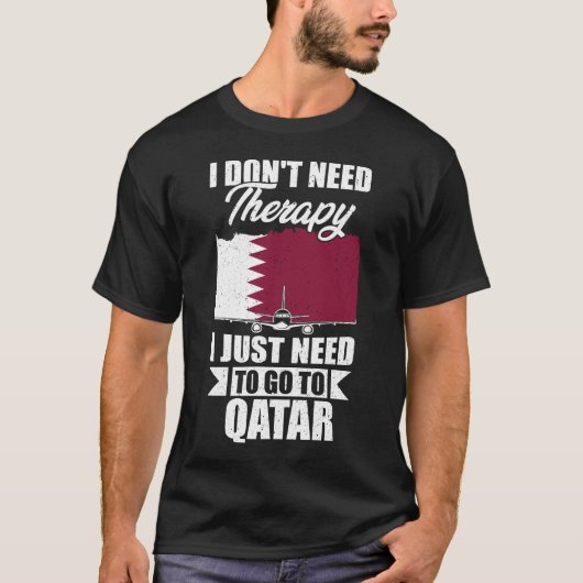 Ik heb geen therapie nodig. Ik moet gewoon naar Qa T-shirt (Voorkant)