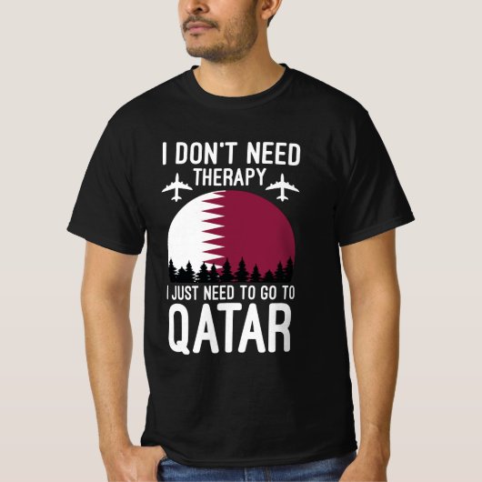 Ik heb geen therapie nodig. Ik moet gewoon naar Qa T-shirt (Voorkant)