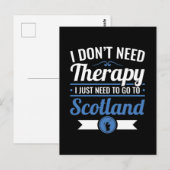 Ik heb geen therapie nodig. Ik moet gewoon naar Sc Briefkaart (Voorkant / Achterkant)