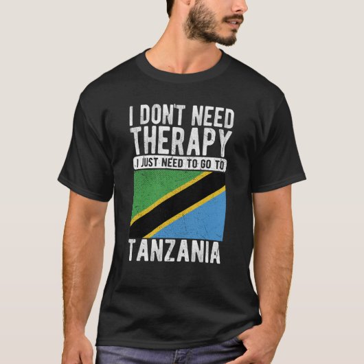 Ik heb geen therapie nodig. Ik moet gewoon naar Ta T-shirt (Voorkant)
