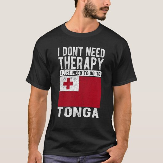 Ik heb geen therapie nodig. Ik moet gewoon naar To T-shirt (Voorkant)